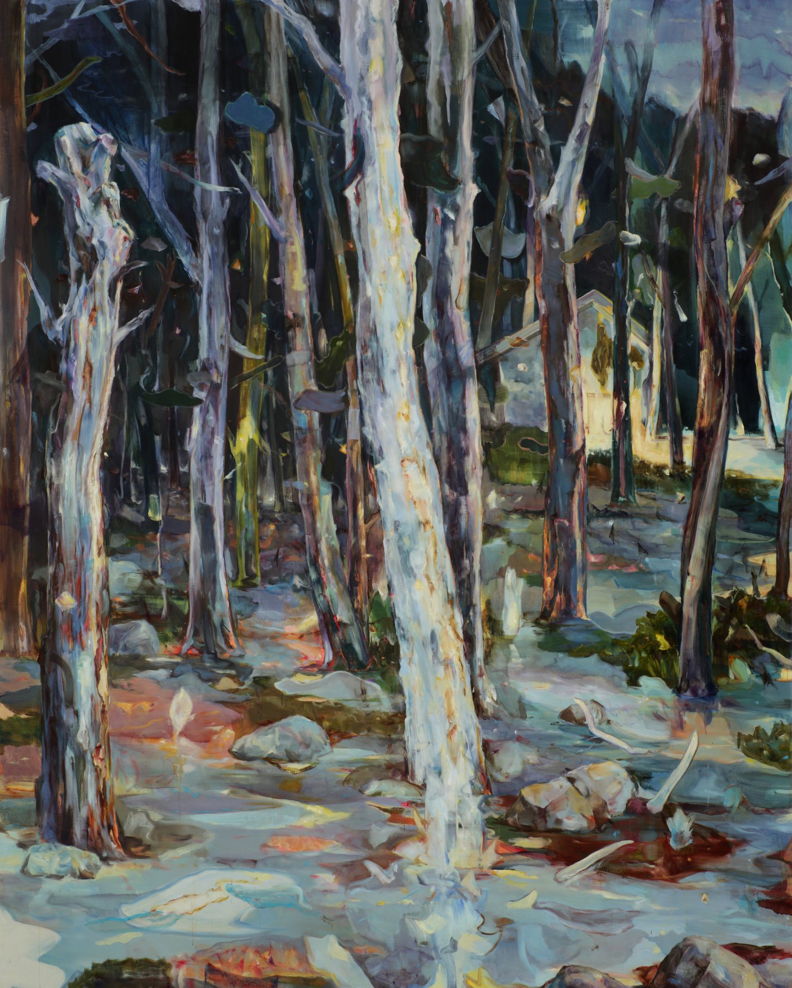 blue forest