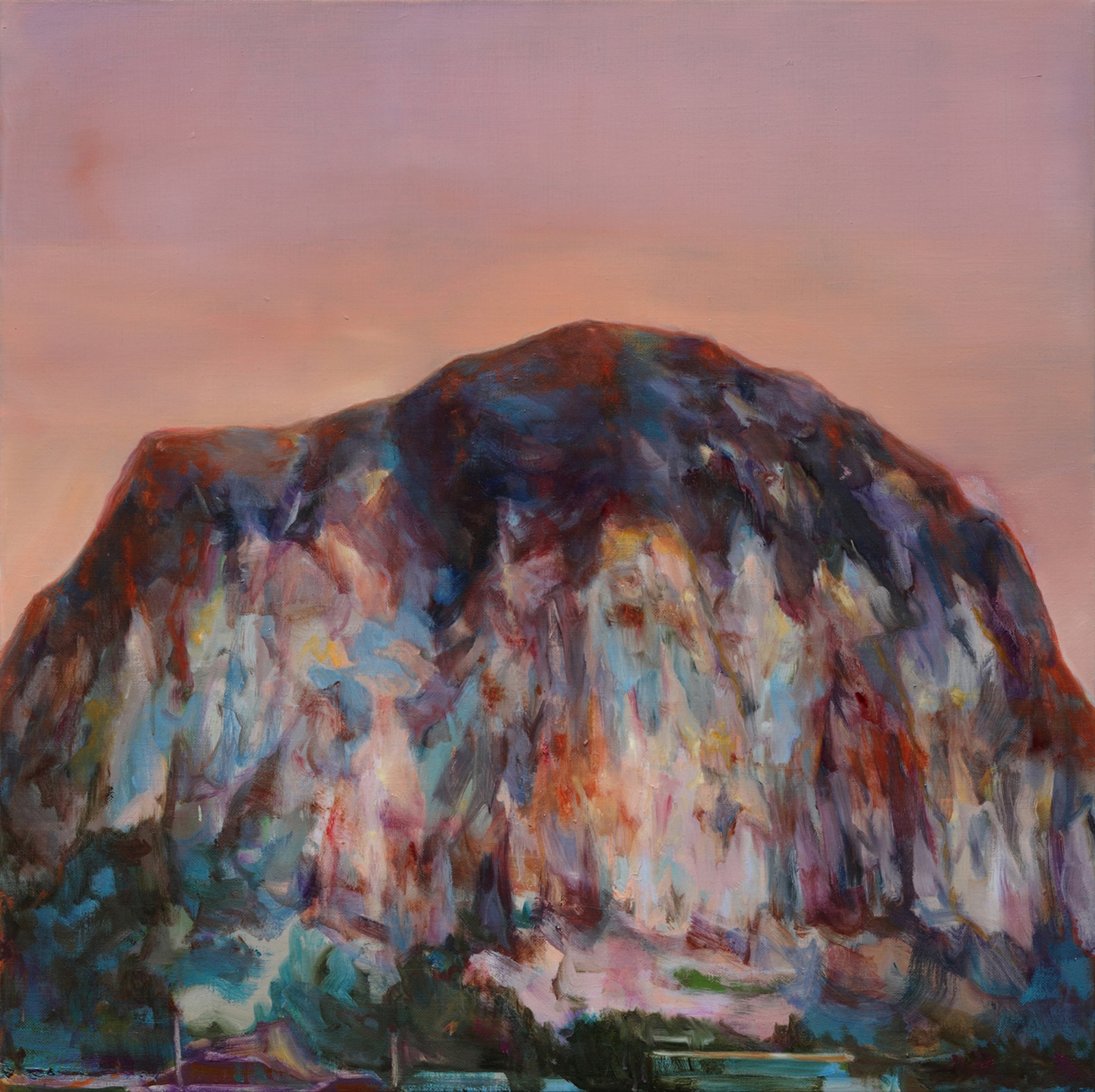 mountain in island #1