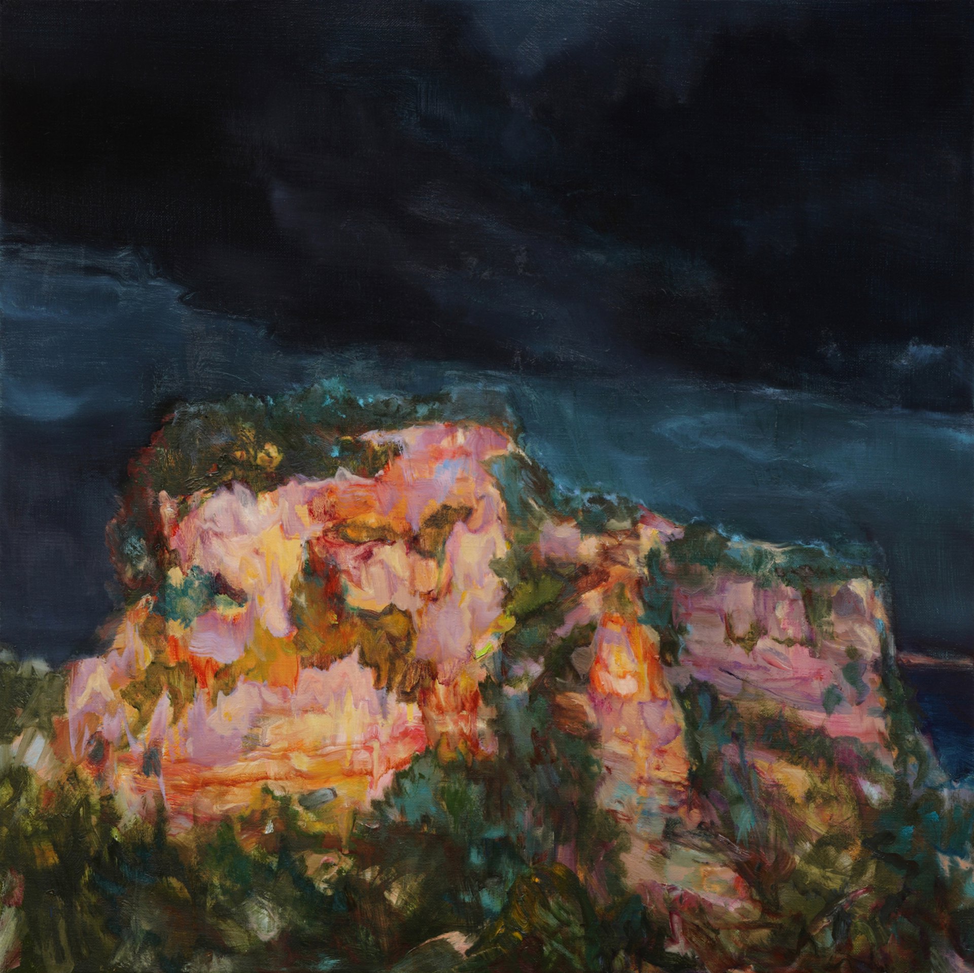 mountain in island #2