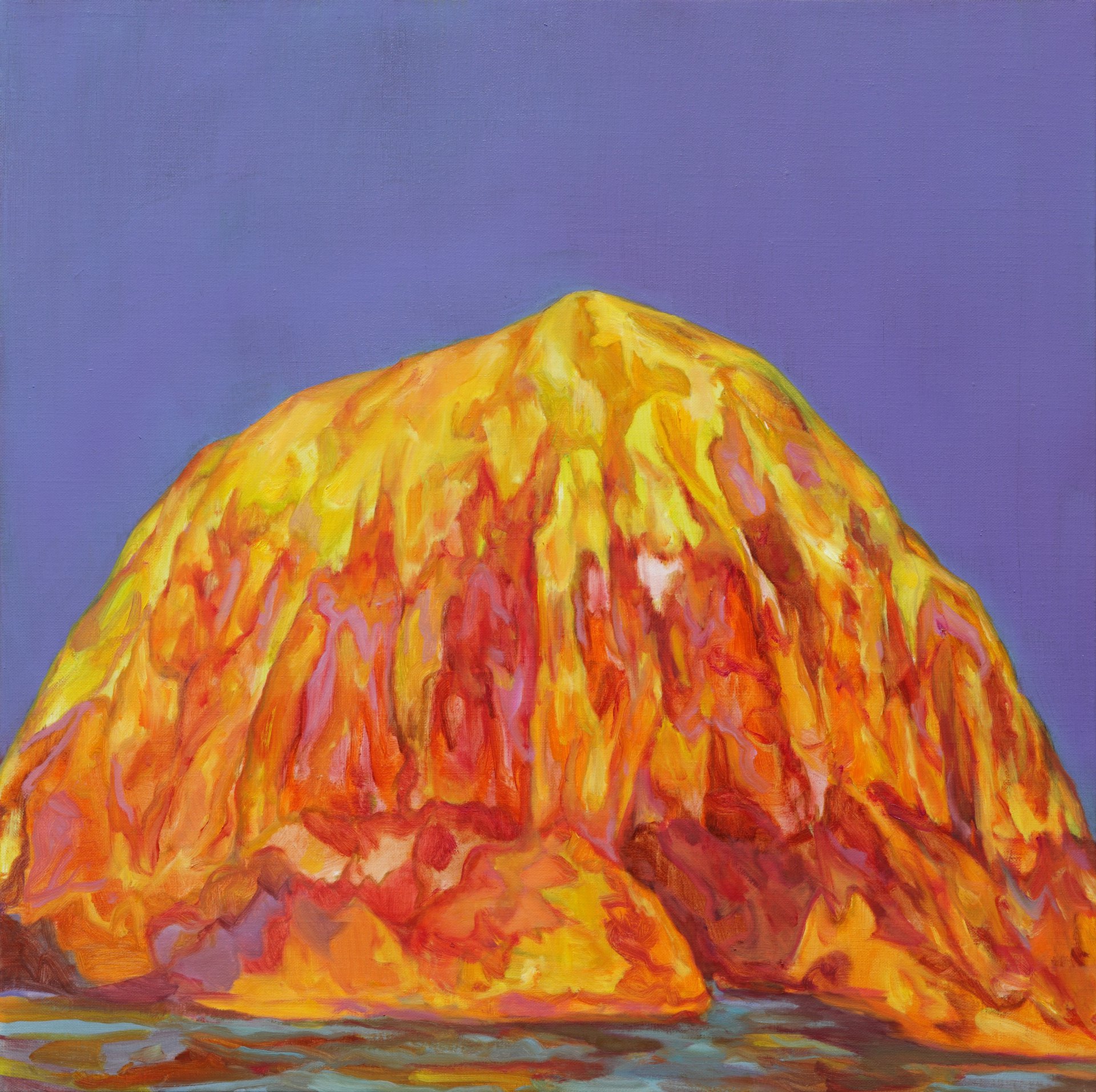 mountain in island #4